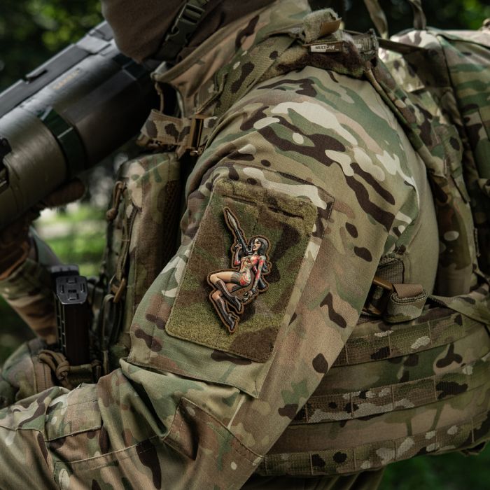 M-Tac нашивка Tactical girl №9 RPG PVC
