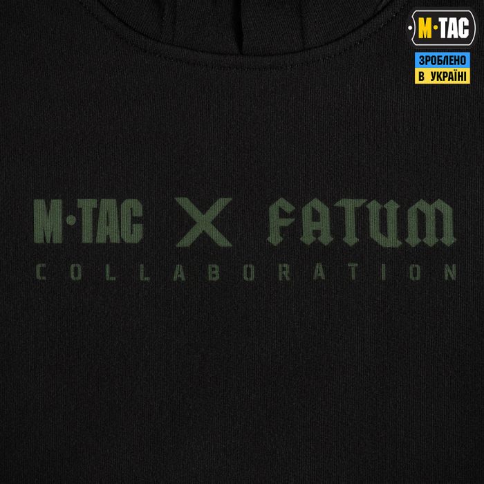 M-Tac кофта Hoodie Cotton Hard Fatum Black