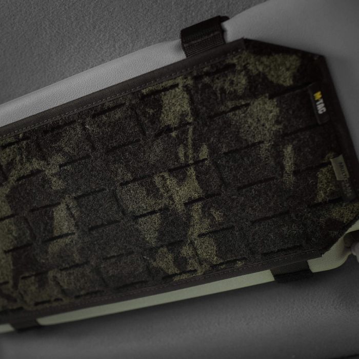 M-Tac велкро-панель на автомобільний сонцезахисний візор Elite Multicam Black