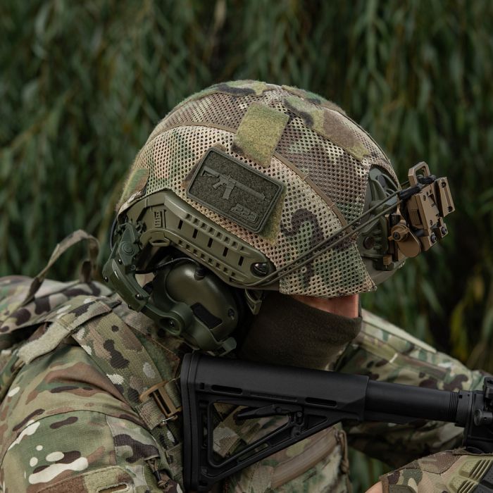 M-Tac нашивка AR-15 Velcro/PVC Ranger Green