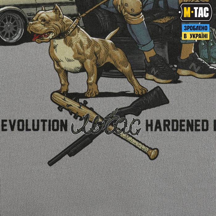 M-Tac кофта Hoodie My Home is my Castle Oversize Hard Light Grey