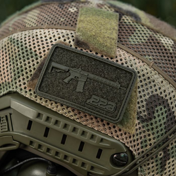 M-Tac нашивка AR-15 Velcro/PVC Ranger Green