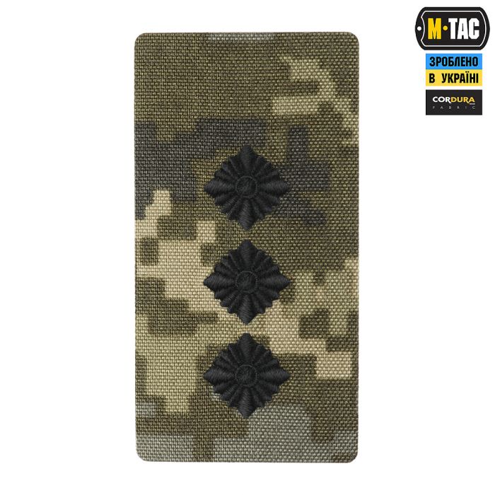M-Tac погон на липучці Старший лейтенант (вишивка) MM14
