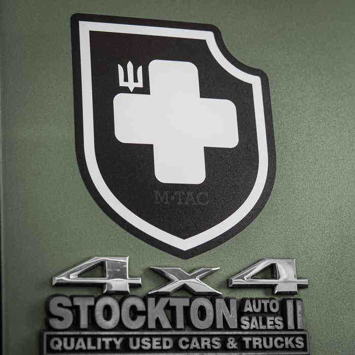 M-Tac наклейка Хрест ЗСУ Black