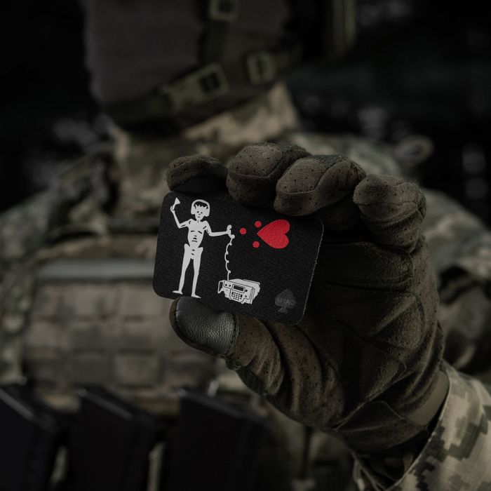 M-Tac нашивка прапор Чорна Борода зв'язківець Black