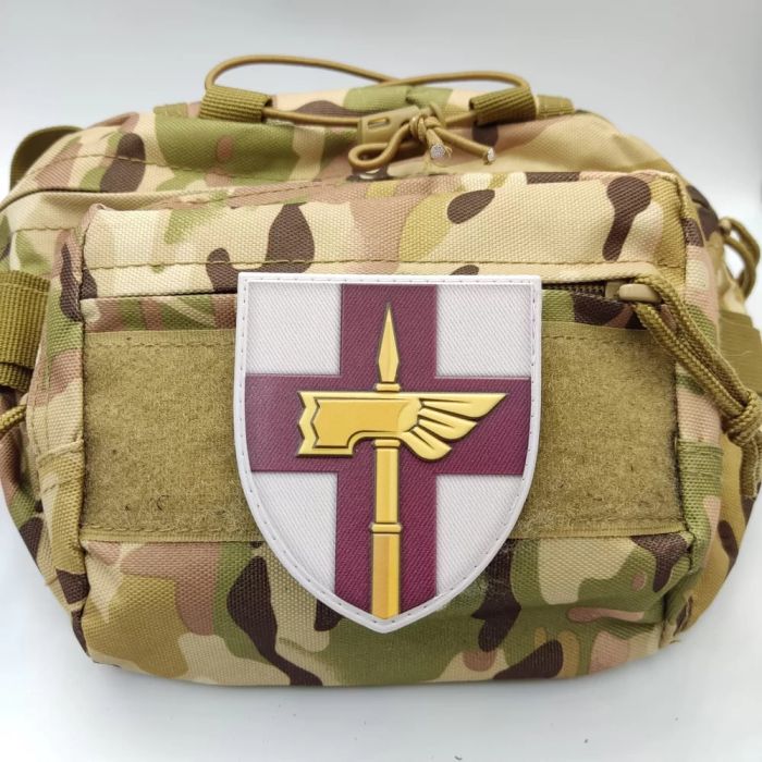 Шеврон ПВХ ЗСУ 78-й десантно-штурмовий полк