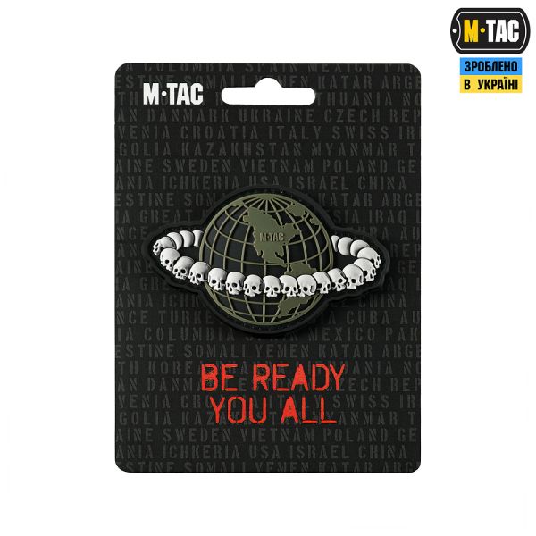 M-Tac нашивка Planet PVC Olive