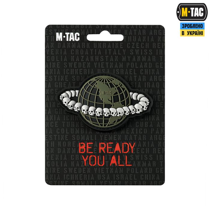 M-Tac нашивка Planet PVC Olive