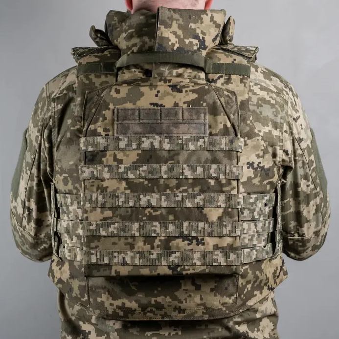 Балістика Полегшений бронежилет "Сармат L-XL" 27х33 з балістичним захистом 1 класу (ММ-14)