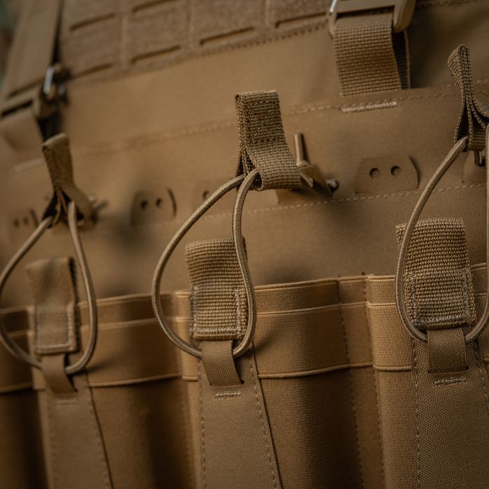 M-Tac передня панель для чохла бронежилета Sturm на 4 магазина Coyote