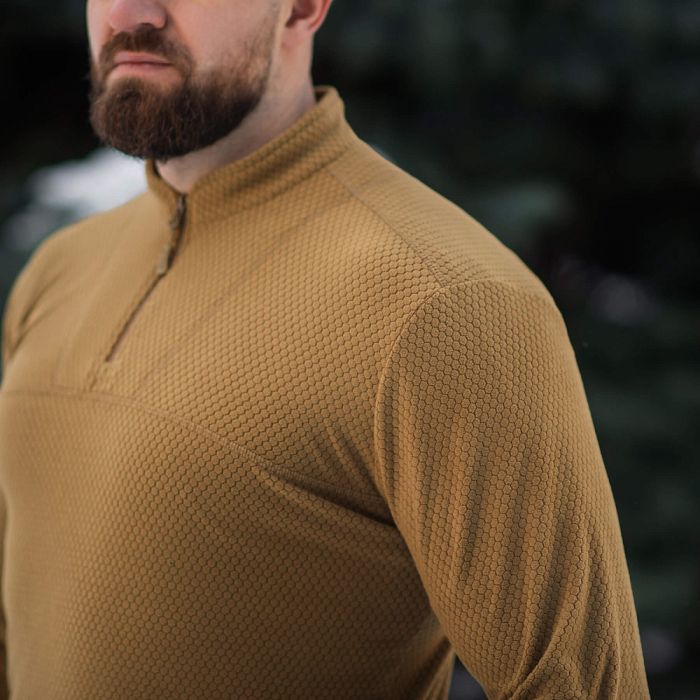 M-Tac термосорочка фліс Delta Level 2 Hex Coyote