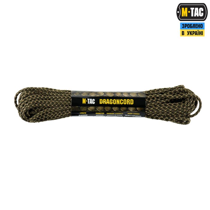 M-Tac паракорд Dragon Cord 15m OD Green/Coyote