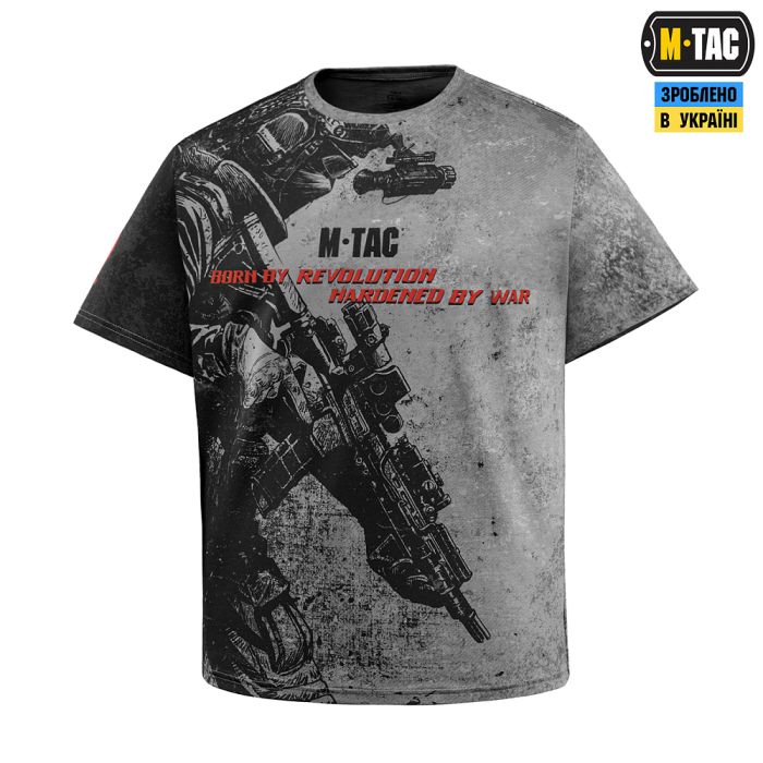 M-Tac футболка Warrior 1618 Oversize Light Grey