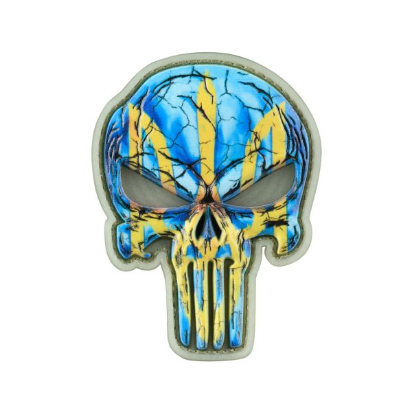 Нашивка Punisher Тризуб GID