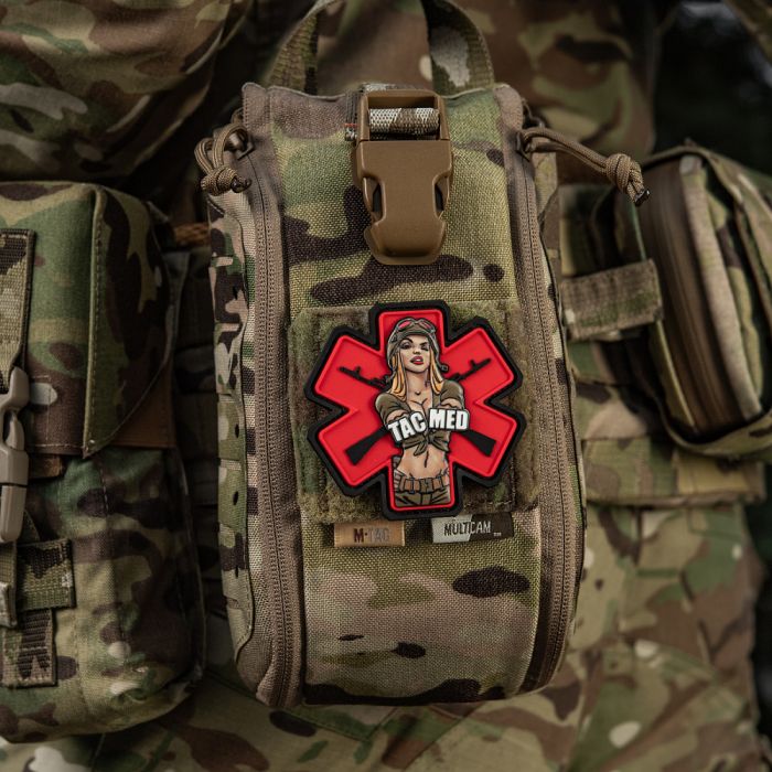 M-Tac нашивка TacMed PVC Olive