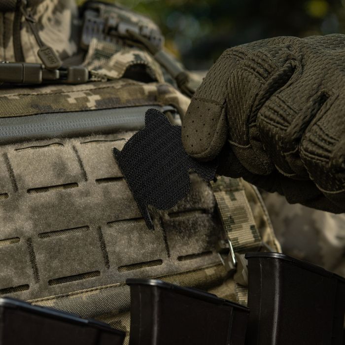 M-Tac нашивка Cat Predator Black/Yellow/Blue