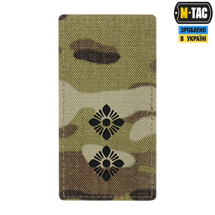 M-Tac погон на липучці лейтенант Multicam