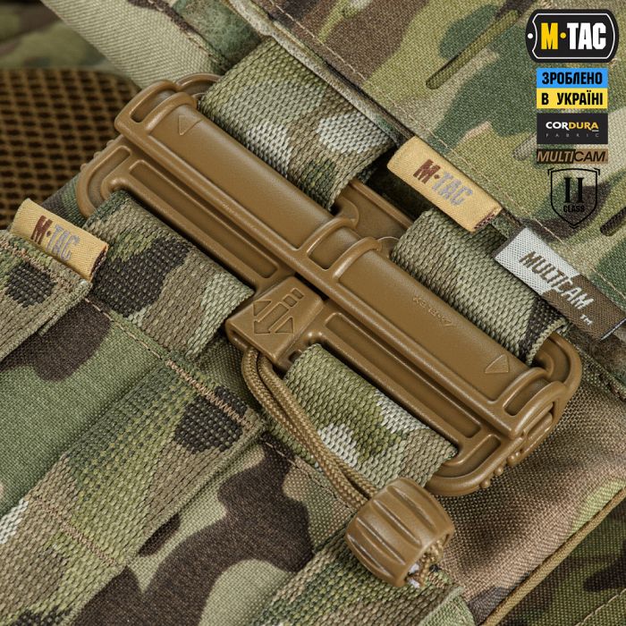 M-Tac плитоноска Cuirass Elite Gen.II 2 клас захисту (розмір плити M) Multicam
