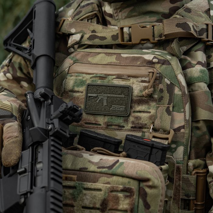 M-Tac нашивка AR-15 Velcro/PVC Ranger Green