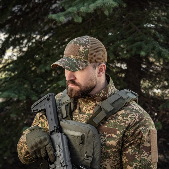 M-Tac бейсболка тактична з сіткою Rip-Stop NGU Camo