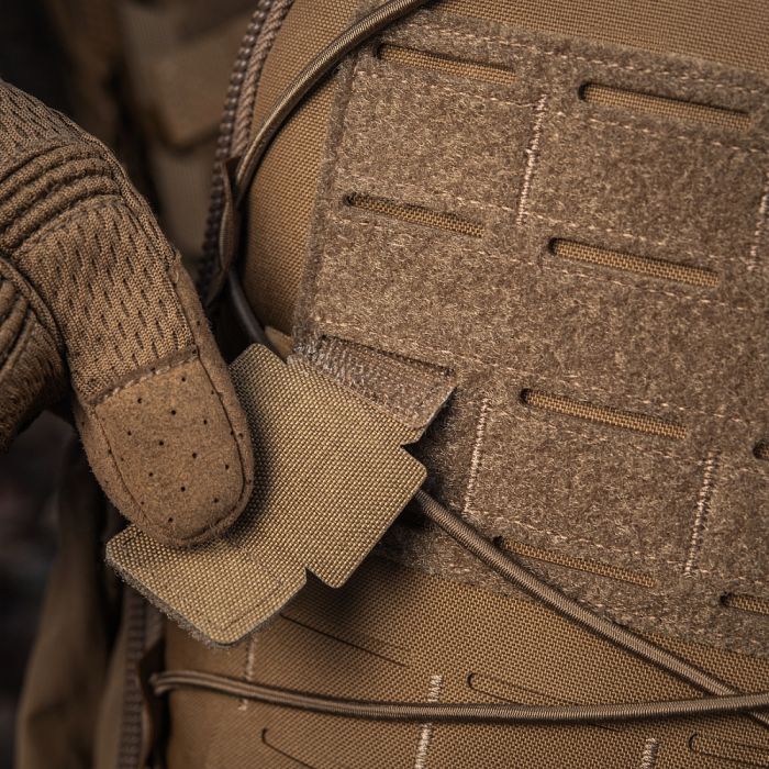 M-Tac нашивка Tiger Eyes Laser Cut (пара) Coyote/Yellow/GID