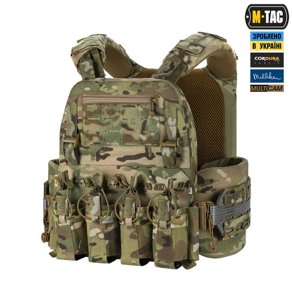 M-Tac плитоноска Cuirass Tiger Elite (розмір плити XL) Multicam