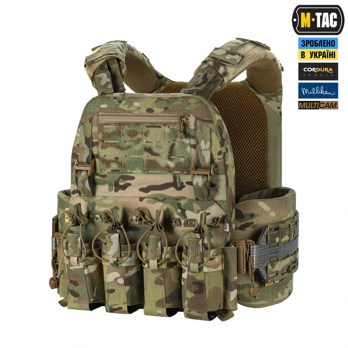 M-Tac плитоноска Cuirass Tiger Elite (розмір плити XL) Multicam