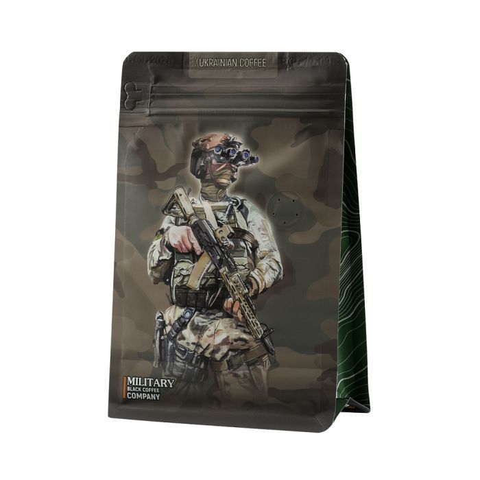 Military Black Coffee Company зерно AK-Бразілія Бурбон