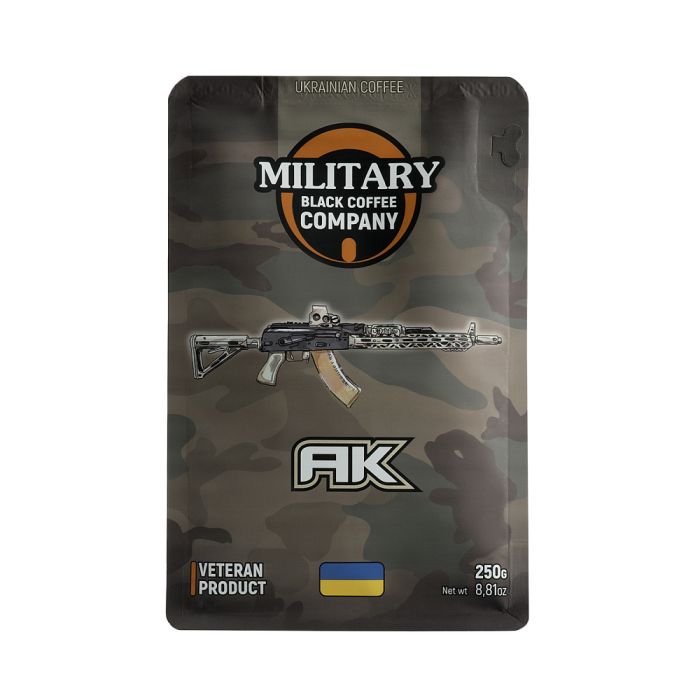 Military Black Coffee Company зерно AK-Бразілія Бурбон
