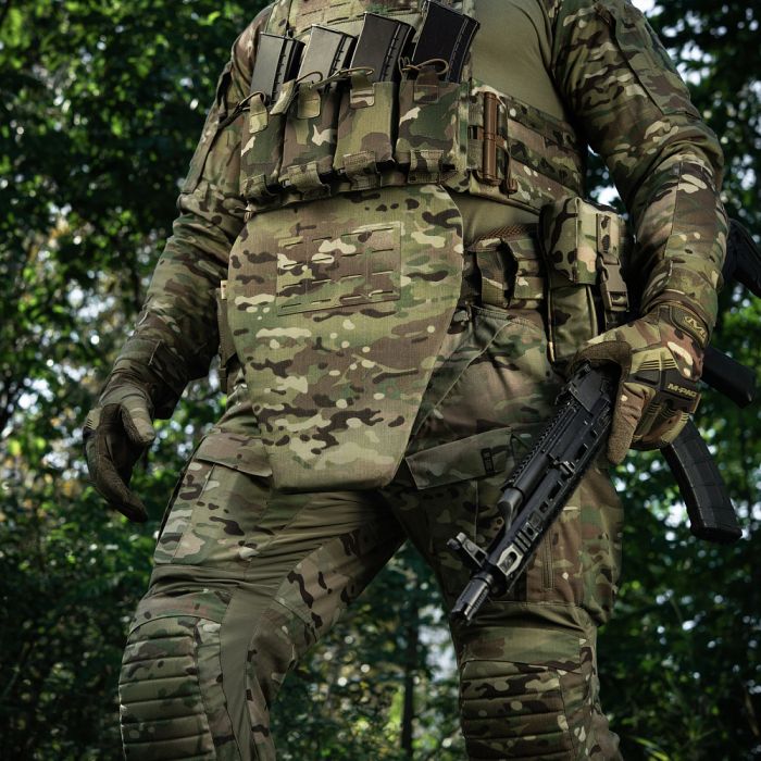 M-Tac фартух протиуламковий з балістичним пакетом 2 клас (BRONYX) Laser Cut XL Multicam