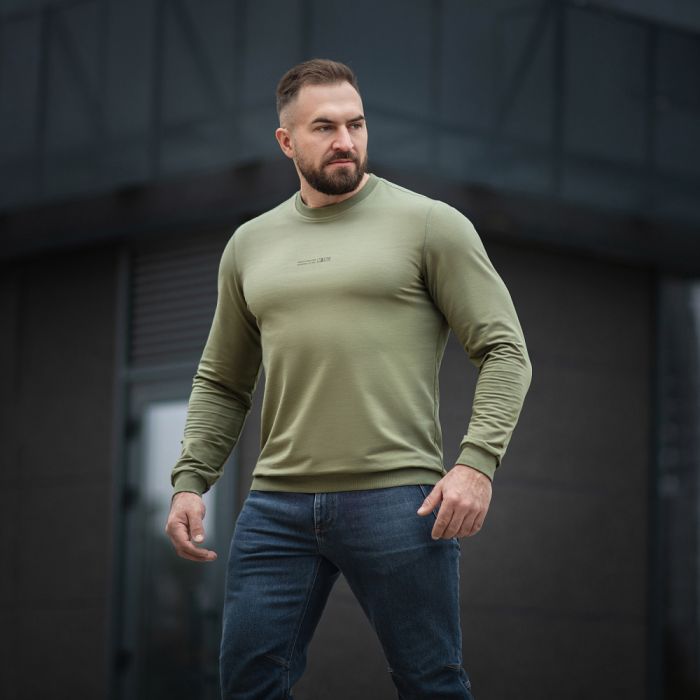 M-Tac світшот Born by Revolution Light Olive