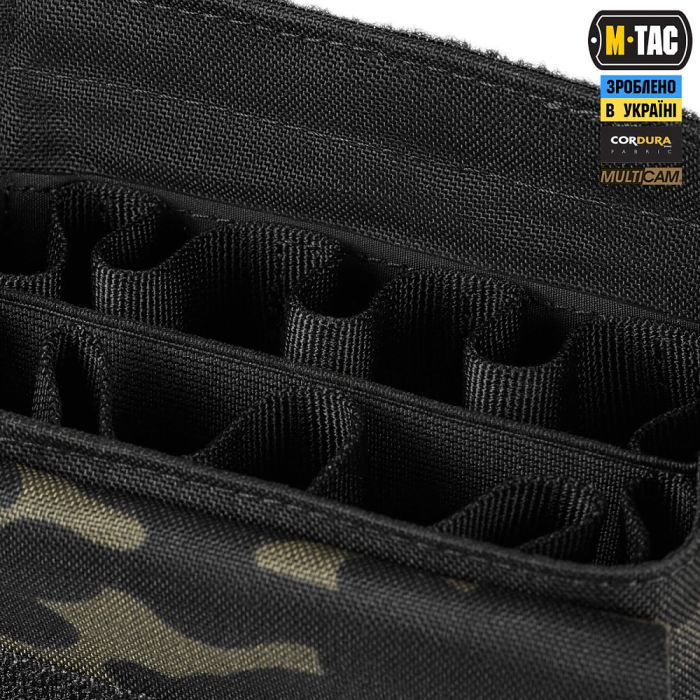 M-Tac підсумок під 12 калібр на 10 набоїв Elite Multicam Black