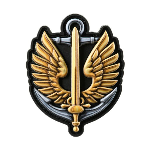 Нашивка Кокарда Морська Піхота ПВХ