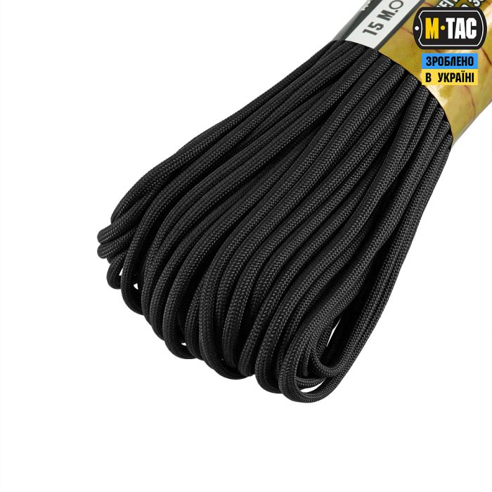 M-Tac паракорд 475 30m Black