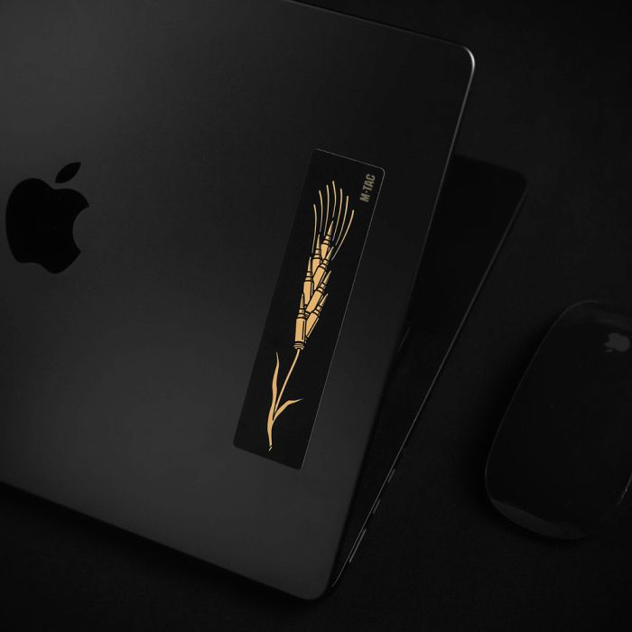 M-Tac наклейка Колосок (Кулі) Black