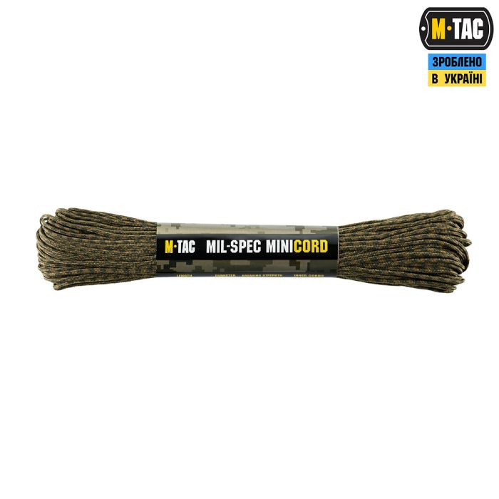 M-Tac паракорд Minicord Mil-Spec 30m Ranger Green/Coyote