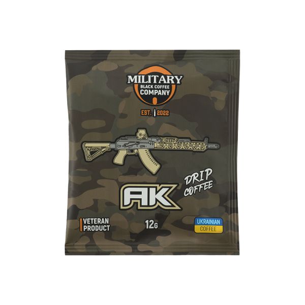 Military Black Coffee Company дріп-кава AK-Бразілія