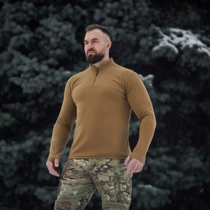 M-Tac термосорочка фліс Delta Level 2 Hex Coyote