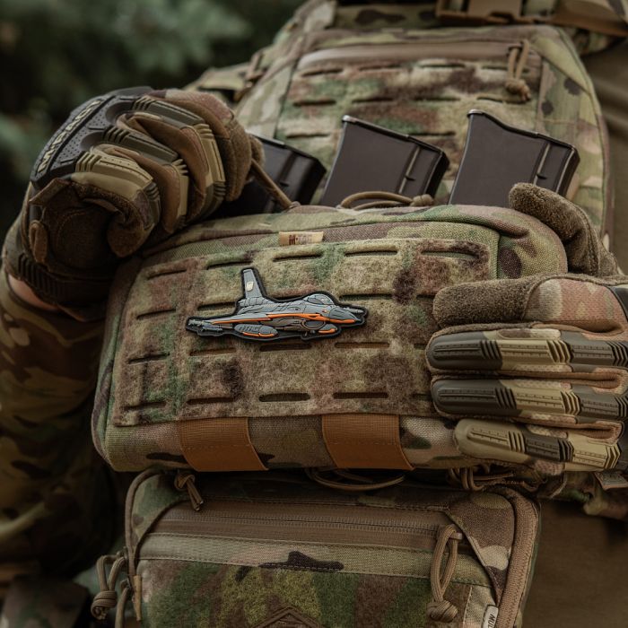 M-Tac нашивка F-16 PVC