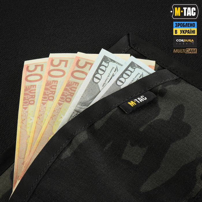 M-Tac гаманець Tactical Wallet Elite Multicam Black