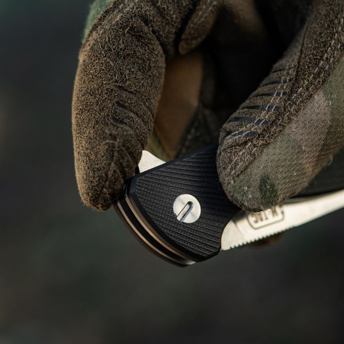 M-Tac ніж складаний Type 11 Black/Steel
