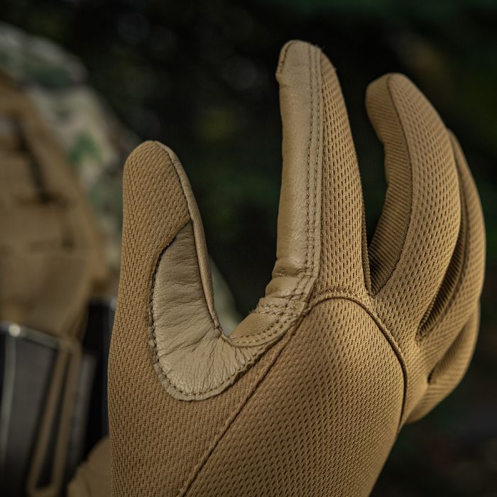 M-Tac рукавички Scout Tactical Mk.2 шкіряні Coyote