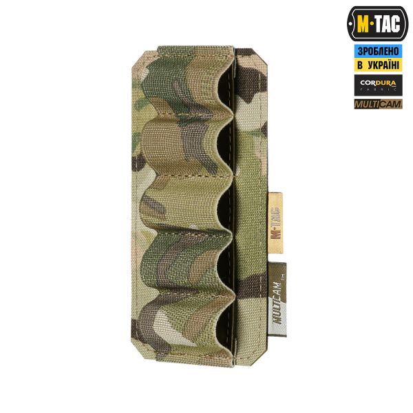 M-Tac патронташ на липучці для набоїв 12 калібру Multicam