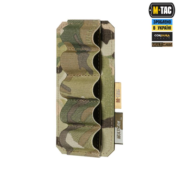 M-Tac патронташ на липучці для набоїв 12 калібру Multicam