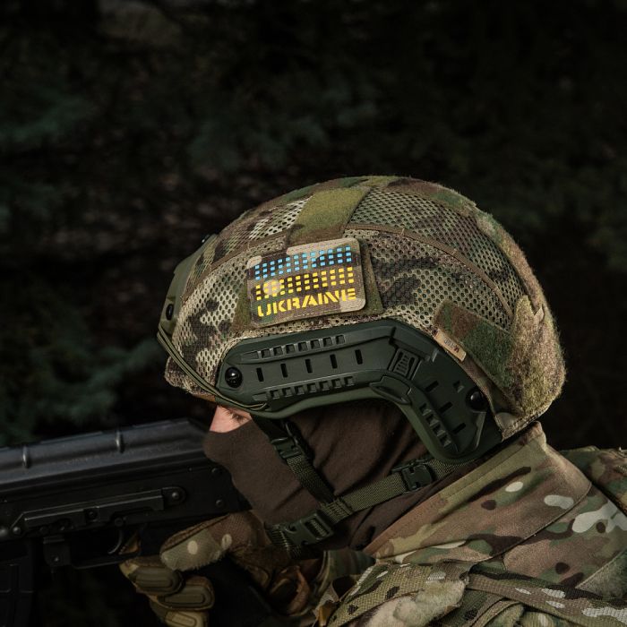 M-Tac нашивка Ukraine Laser Cut Multicam/Yellow/Blue/GID