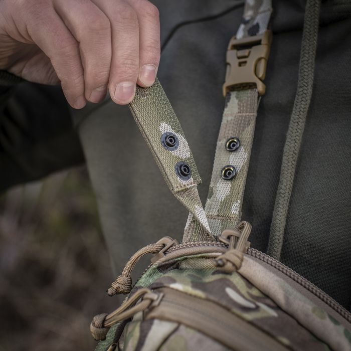 M-Tac сумка Sphaera Hardsling Bag Large з липучкою Elite Multicam