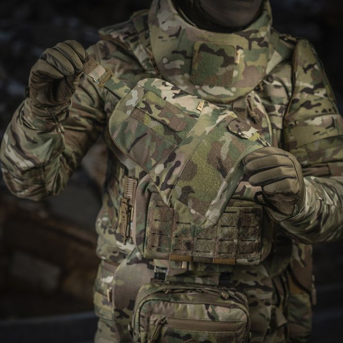 M-Tac плечовий захист з балістичними пакетами 1 клас для Cuirass QRS Multicam