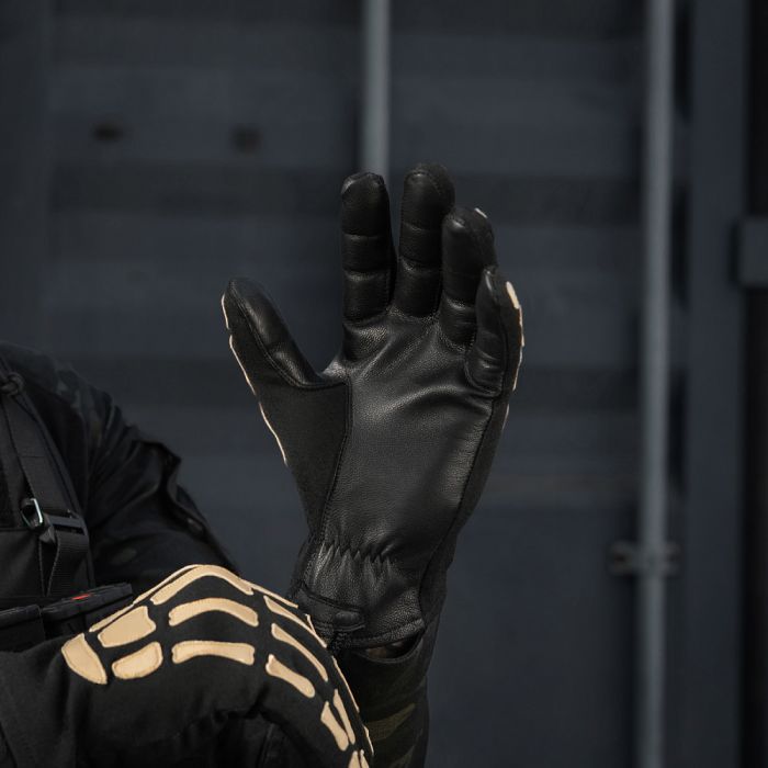 M-Tac рукавички Skeleton Nomex Black/Coyote