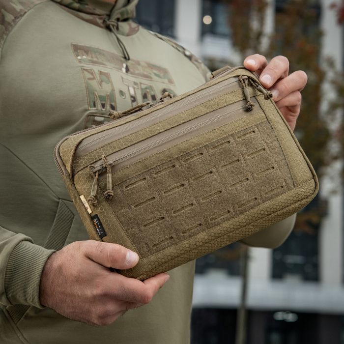 M-Tac сумка Admin Bag Medium Elite з липучкою Hex Coyote