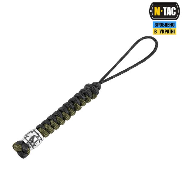 M-Tac темляк Viper Козацький Хрест V.2  Steel Black&Olive